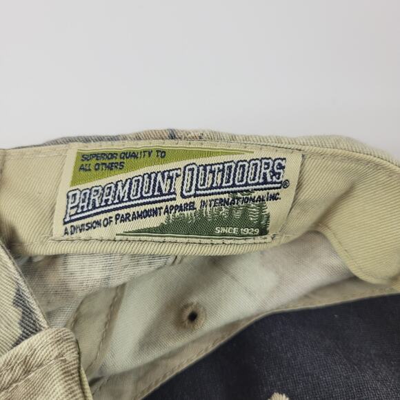 Ford Brand Outdoors Camo Turkey Hunting Paramount Distressed Baseball Cap Hat Ad - Picture 11 of 11